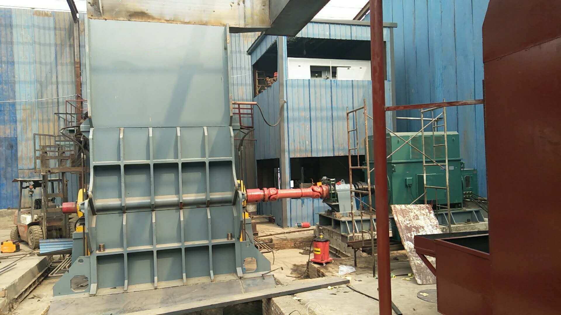 PSX-2000 Scrap metal shredder production line