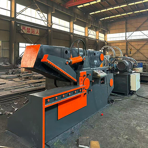 Alligator cutter machine 