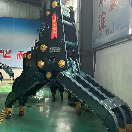 Excavator grable machine