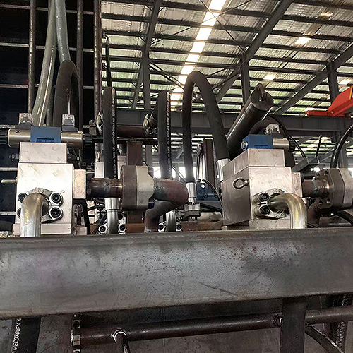 Gantry shear machine
