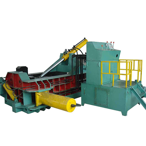 Scrap metal press machine