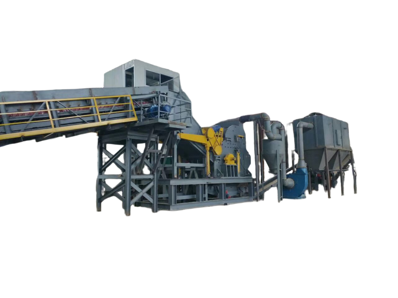  Metal shredder machine