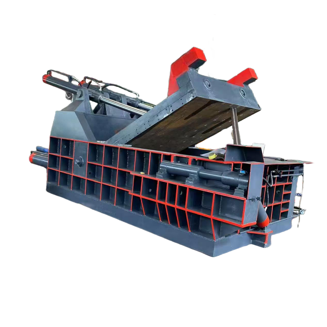 Scrap metal press machine